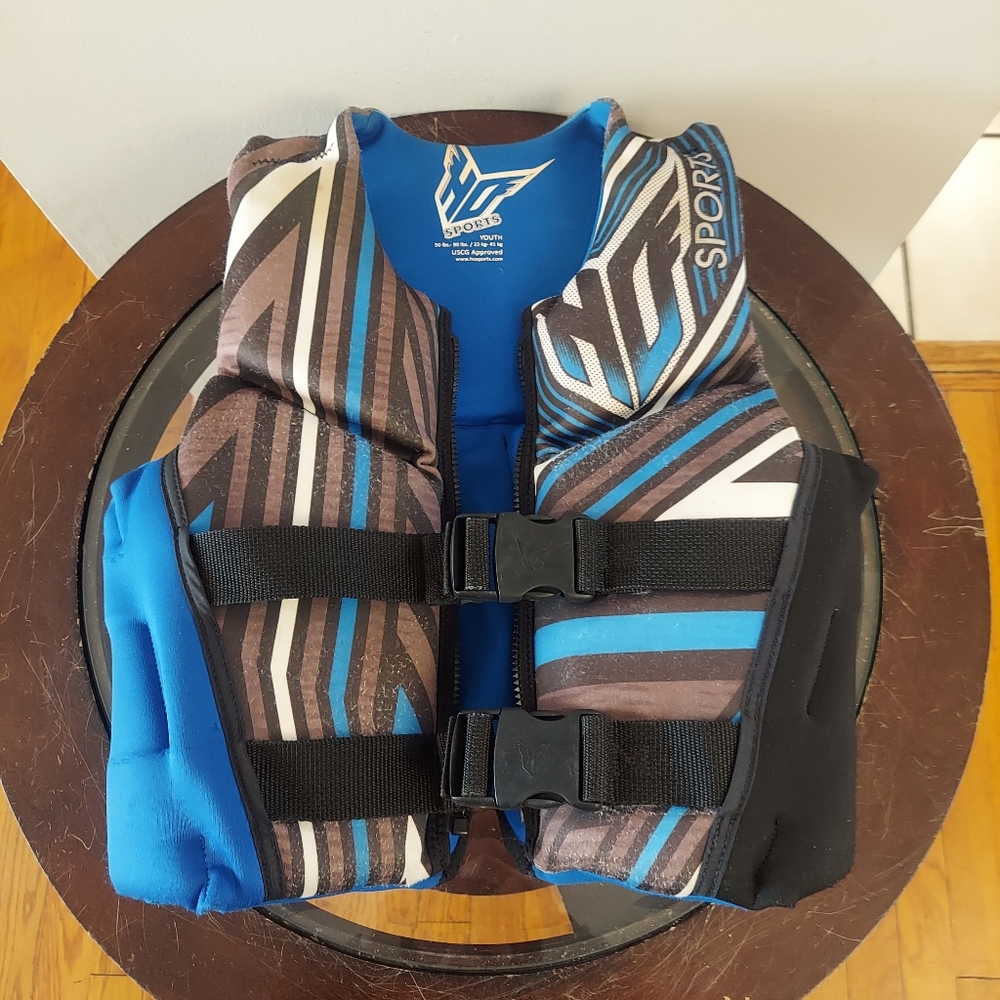 HO Sports Youth 24"-29" 50-90 lbs Life Jacket Water Ski Vest Type III PFD
